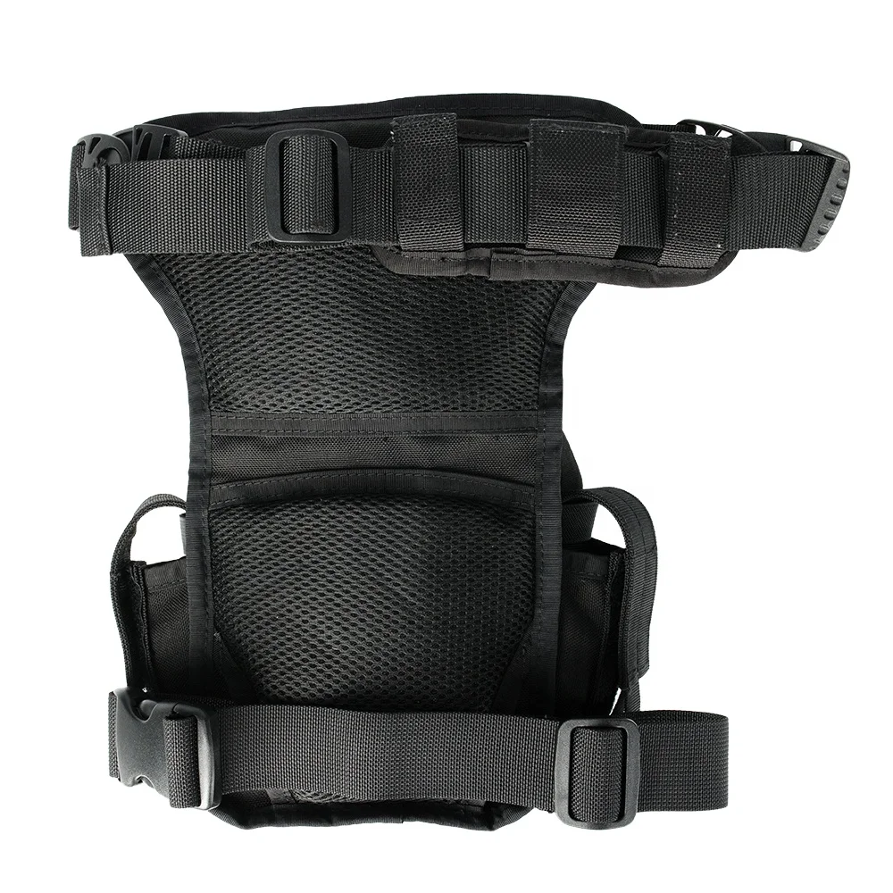 Yakeda Riñonera táctica MOLLE de pierna para hombre, seguridad - imagen 4