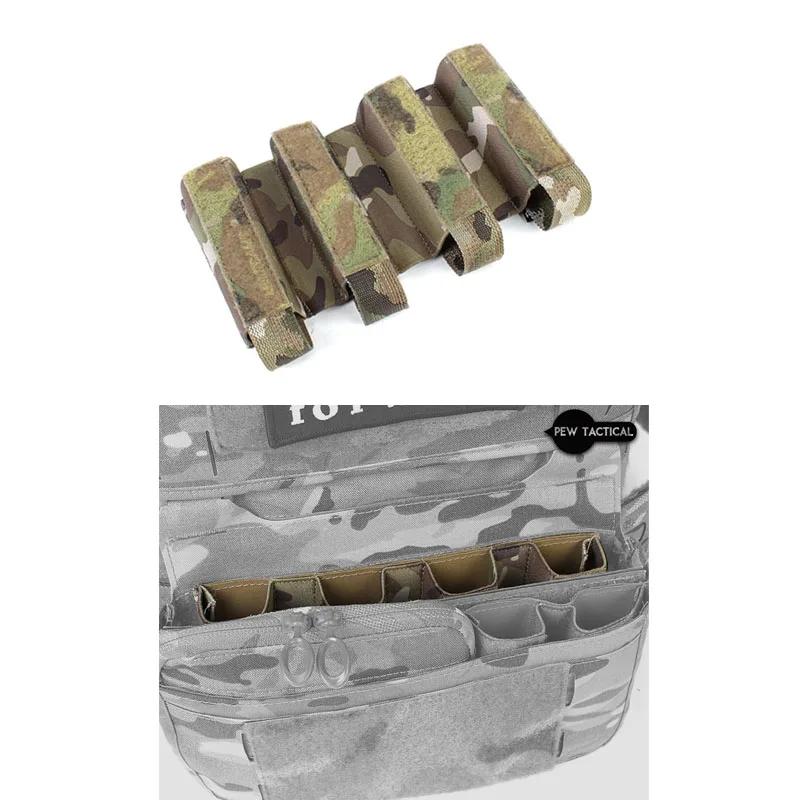 Chaleco táctico Dope SMG Molle – 4 portacargadores para MP5/MP7/ARP9