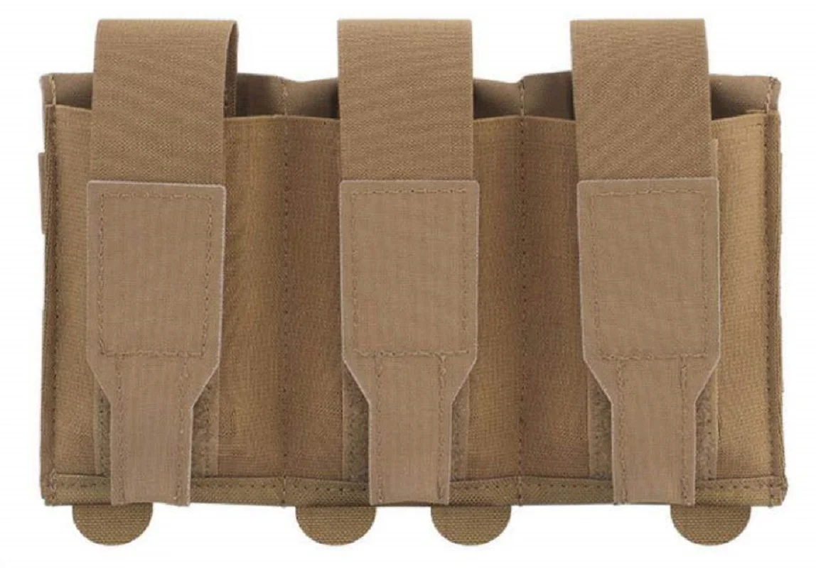 Portacargadores triple 5.56 MOLLE para chalecos JPC SPC AVS