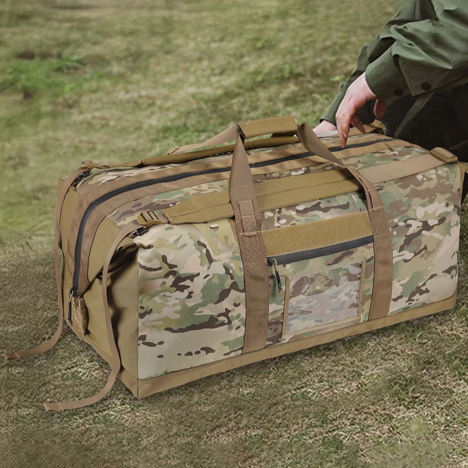 VOTAGOO saco de viaje táctico impermeable plegable apertura total - imagen 5