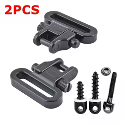 Clips giratorios QD separación rápida 300lb – 2 unidades 32mm