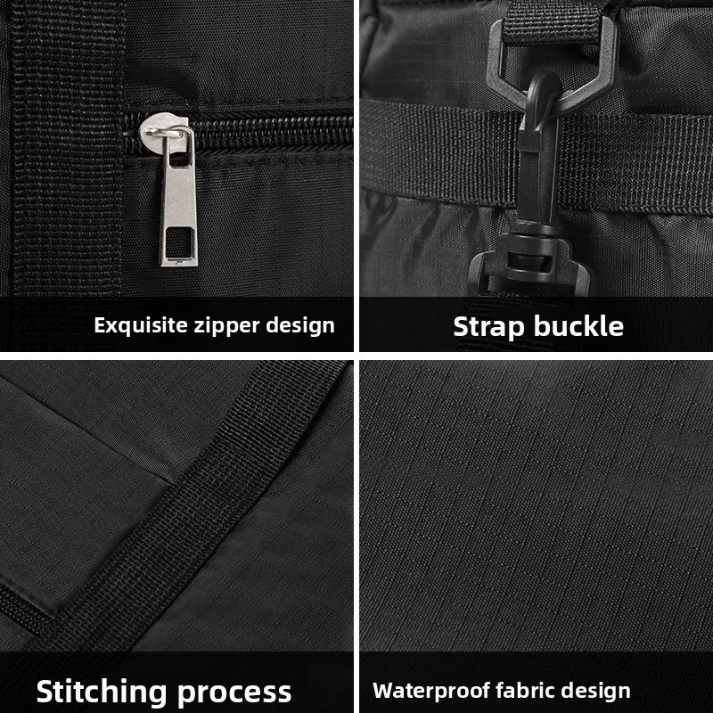 Bolsa impermeable de almacenamiento plegable para viaje, gran capacidad - imagen 2