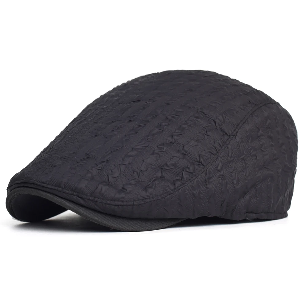 Boina militar gruesa y cálida con visera ajustable vintage - imagen 4