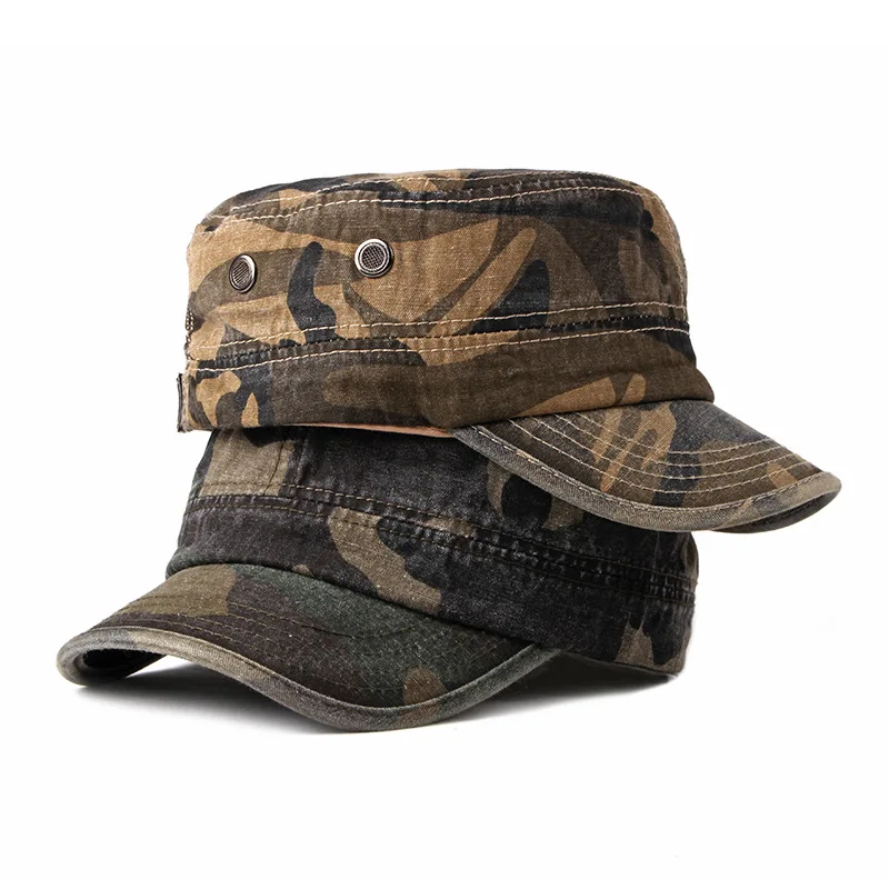 Gorra táctica de camuflaje con protección solar para exterior - imagen 4