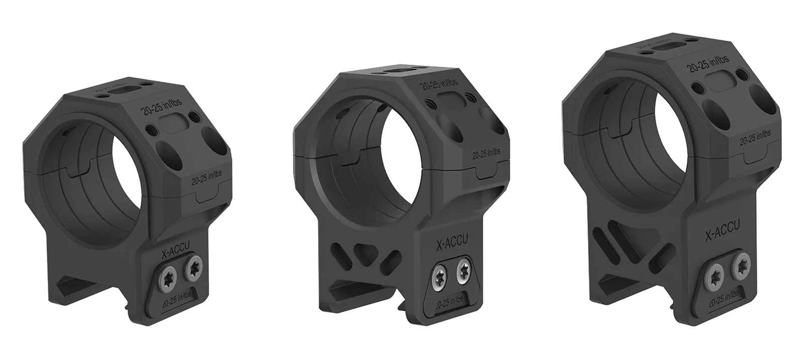Detalle de acabado anodizado negro