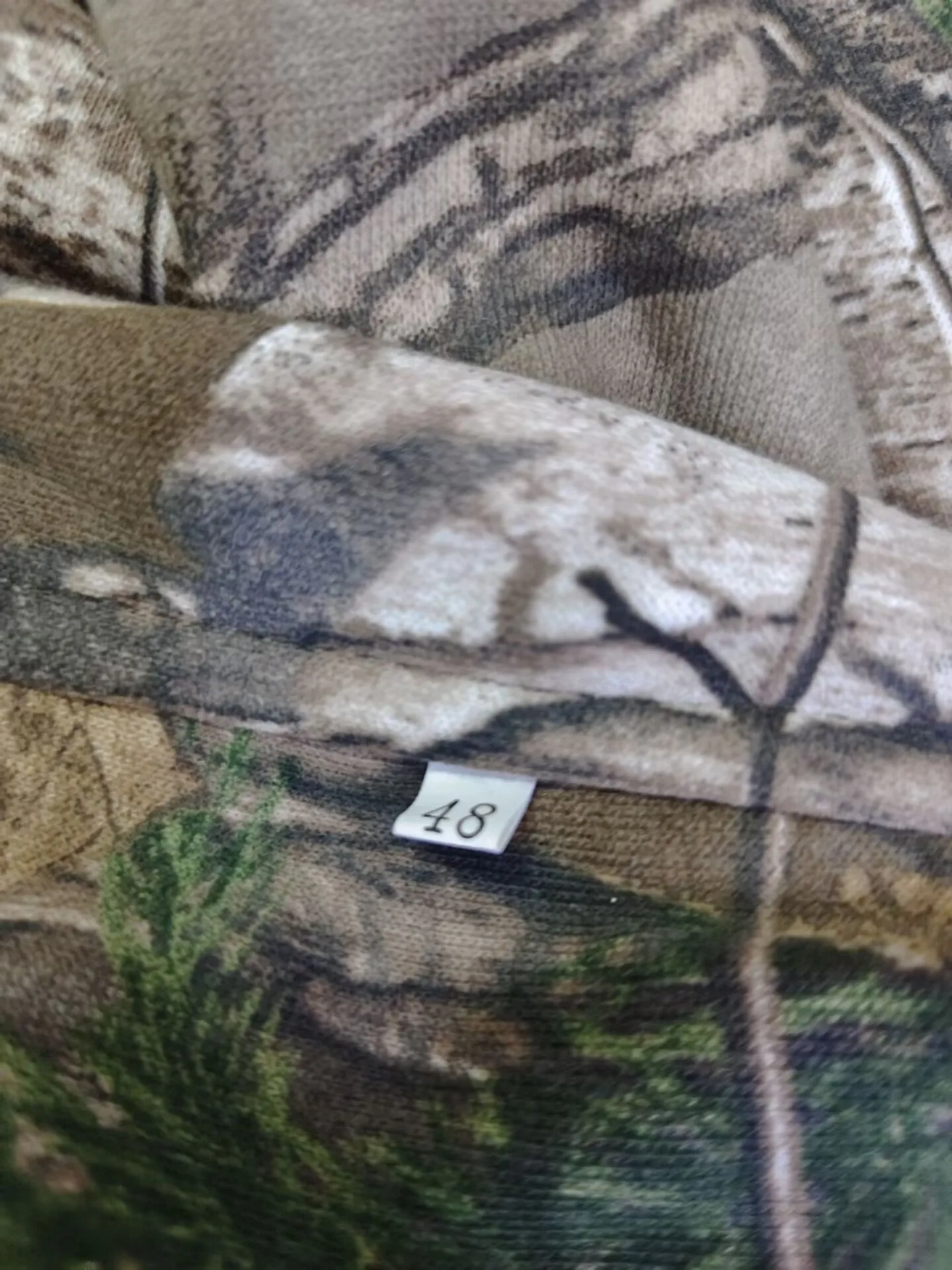 Pantalones térmicos para otoño-invierno camuflaje y cintura elástica - imagen 2