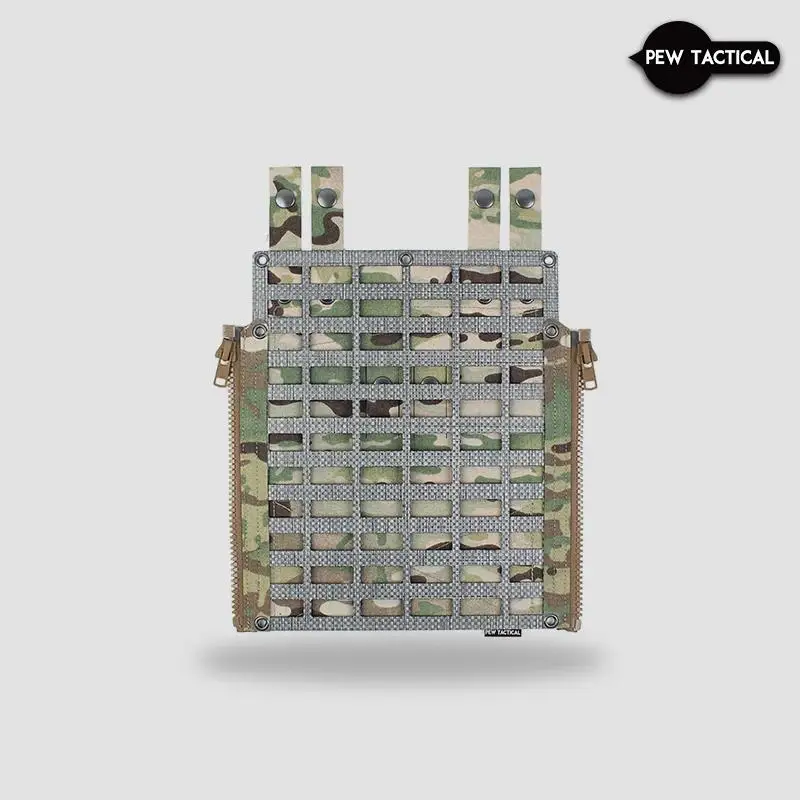 PEW Tactical Chaleco táctico cremallera MOLLE TEGRISS Style LV119