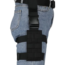 Funda MOLLE para muslo – Pistolera táctica regulable paintball