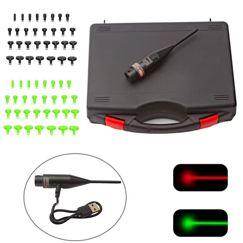 Colimador láser táctico recargable para alineación de visor rifle - imagen 5
