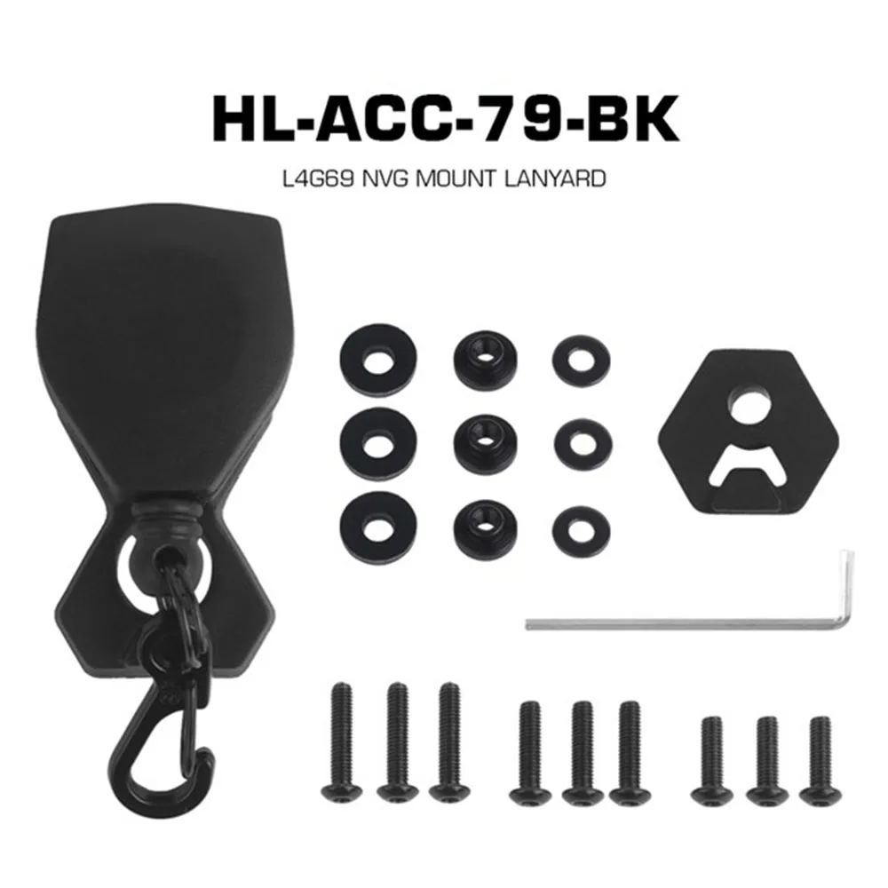 L4G69 correa táctica para casco NVG antipérdida, fijación