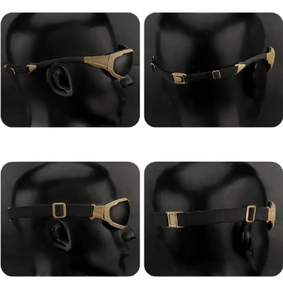 Gafas tácticas Airsoft: protección ocular antiimpactos UV - imagen 3