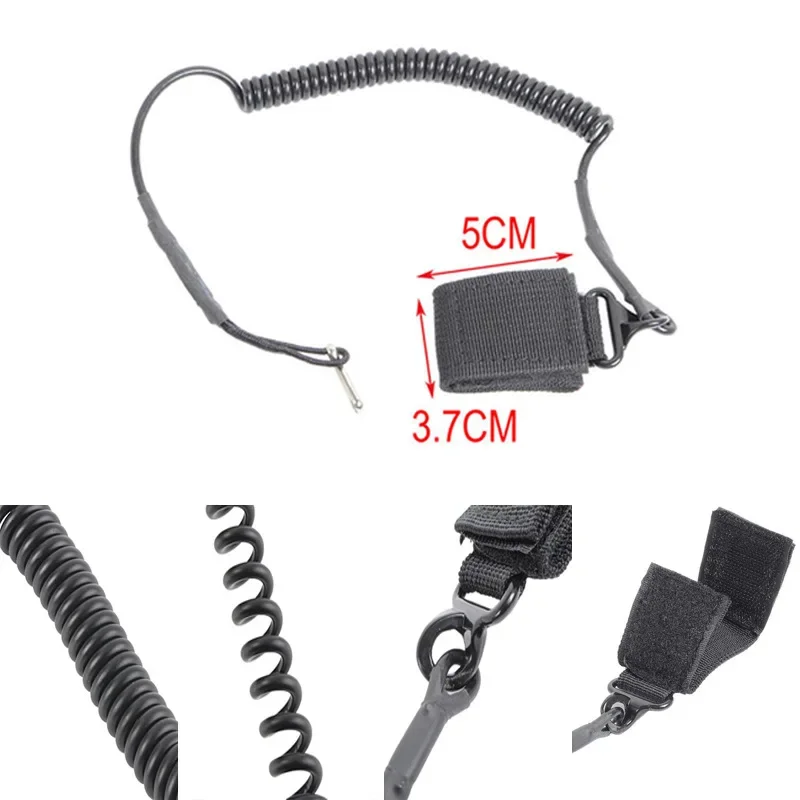 Sling táctico Molle con correa elástica para pistola