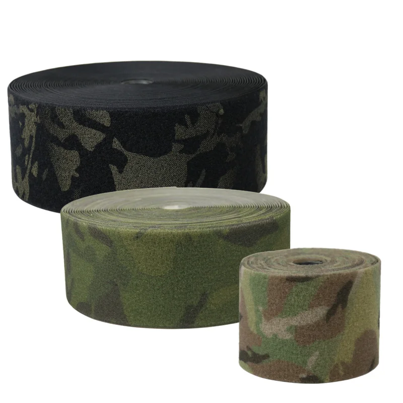 Rollo gancho y bucle camuflaje en nailon para fijaciones tácticas - imagen 5