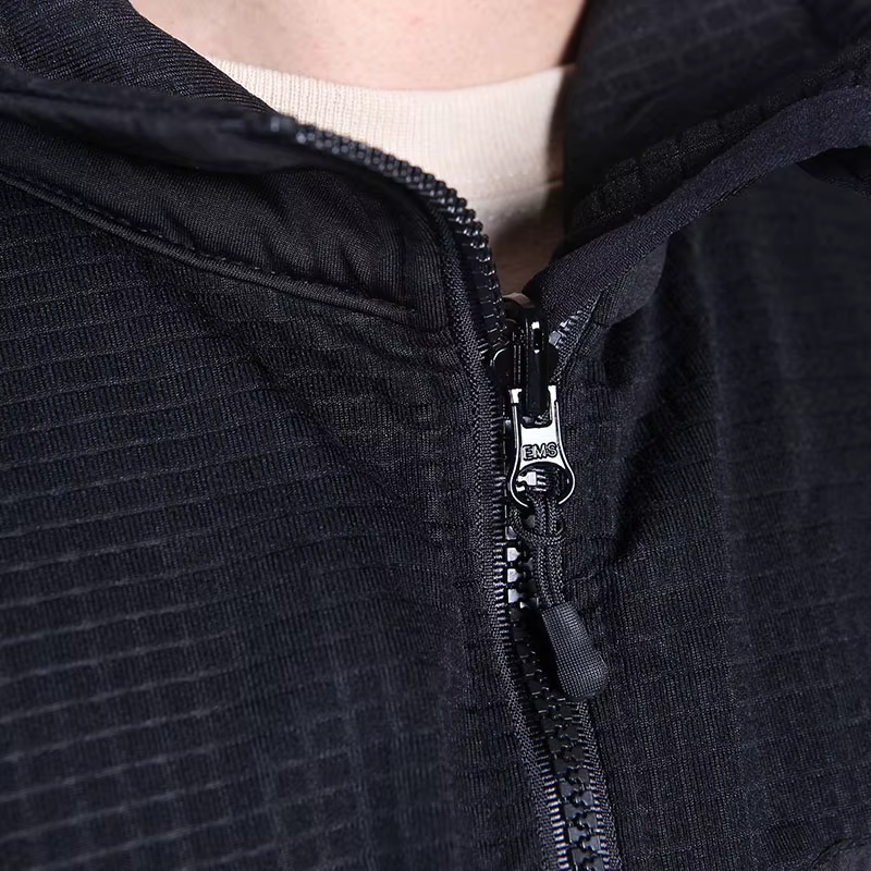 Emersongear Forro Polar Táctico Negro – Caza Combate Milsim Senderismo - imagen 3