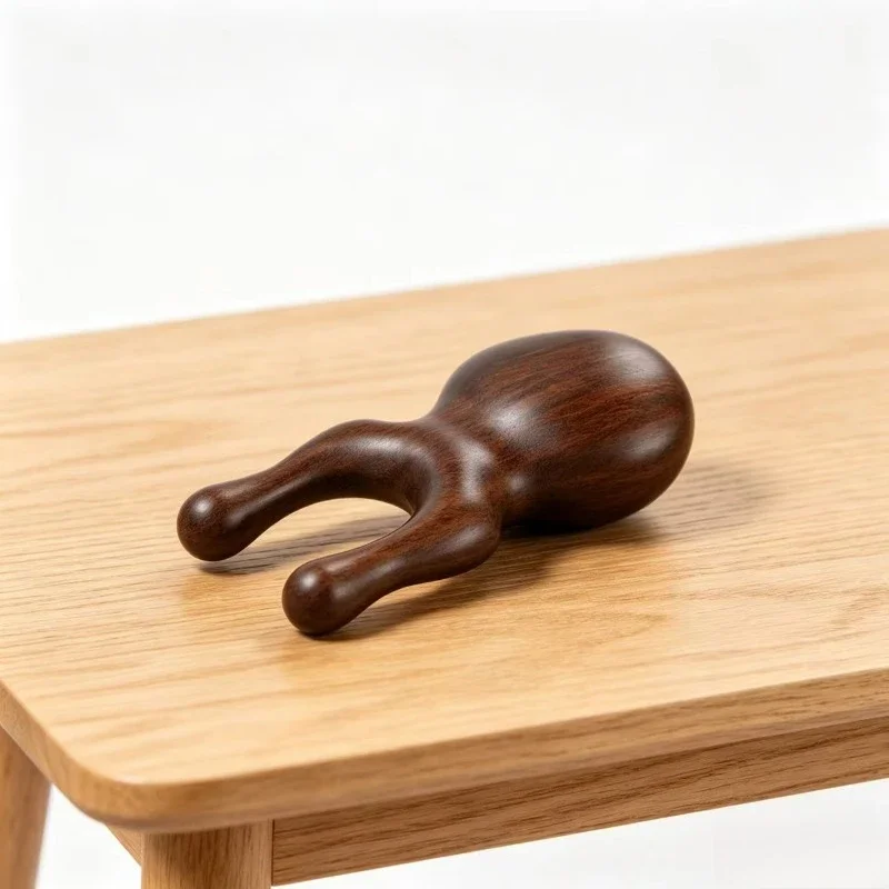 Cepillo de masaje corporal de madera para drenaje en seco - imagen 4