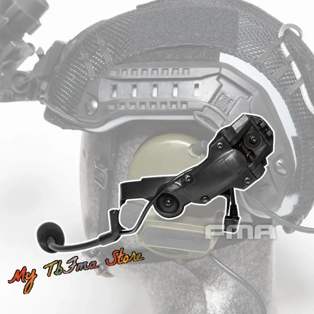 FMA COMTAC FAST Back Flip adaptador casco riel ARC para AMP