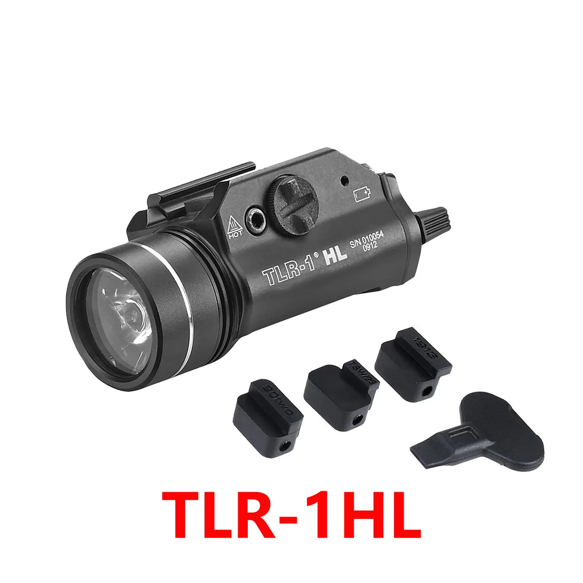 Linterna táctica para airsoft compatible con Glock 17 y X300 - imagen 5
