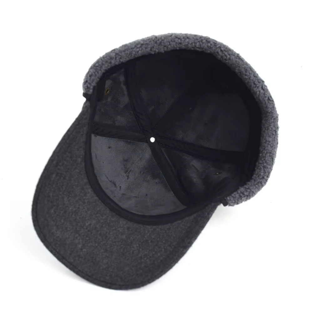 Gorro táctico con orejeras y forro polar grueso cálido - imagen 5