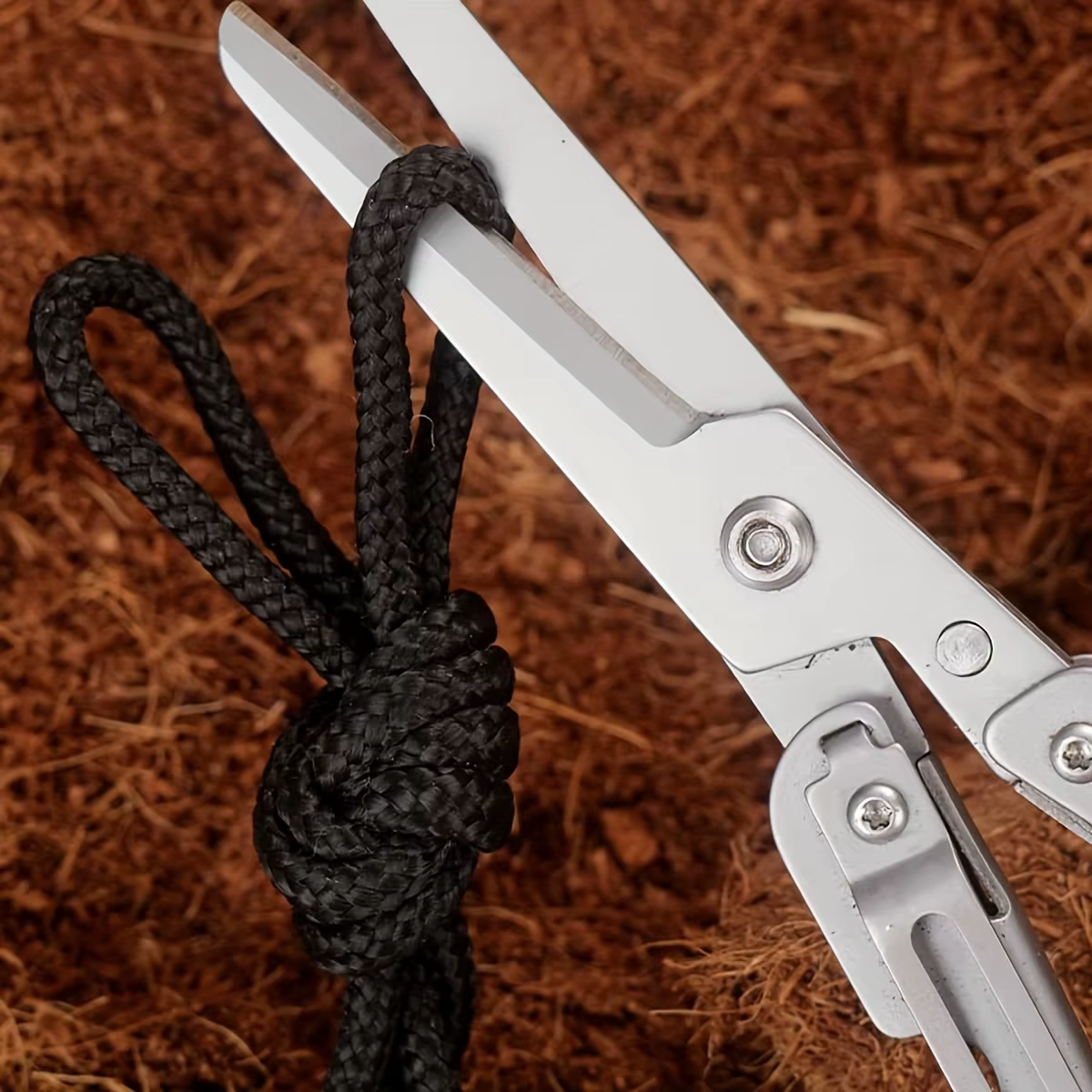 Tijeras tácticas plegables MOLLE – Supervivencia y outdoor - imagen 5