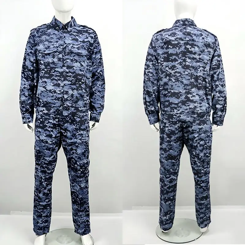 Uniforme combate ruso azul oscuro – Chaqueta táctica militar servicio exterior