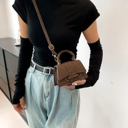 Bolso bandolera mini mujer estilo táctico, cierre seguro