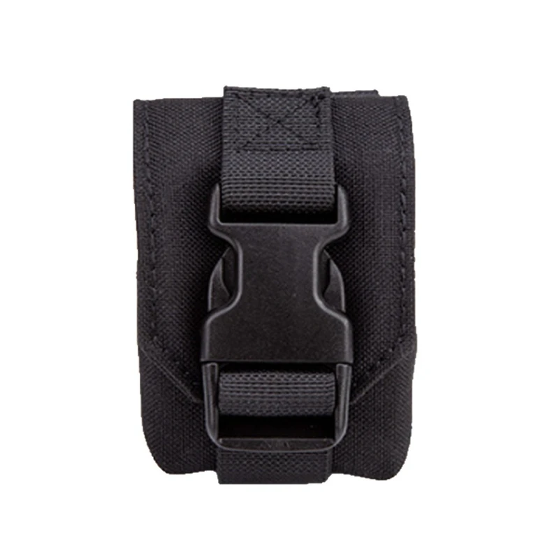 Bolsa táctica MOLLE liberación rápida nylon EDC para granadas