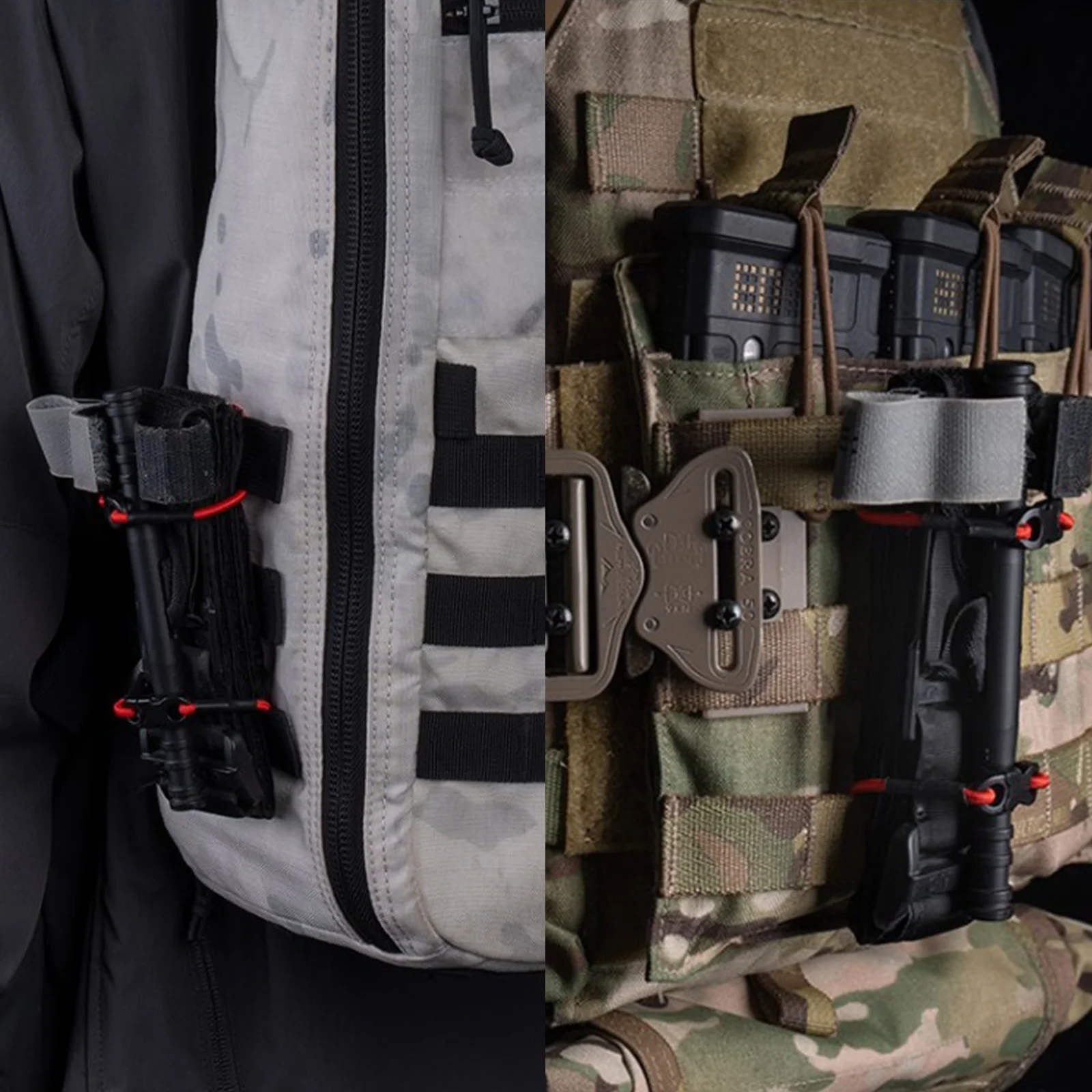 Guantes tácticos multiusos con correa elástica y torniquete - imagen 3