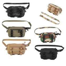 Bolsa táctica de cintura MOLLE para caza y uso múltiple