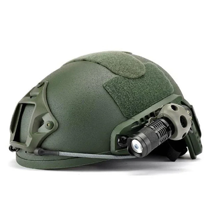 Soporte de linterna para casco