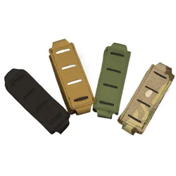 Funda MOLLE táctica para cargador con bolsillo cuchillo y linterna
