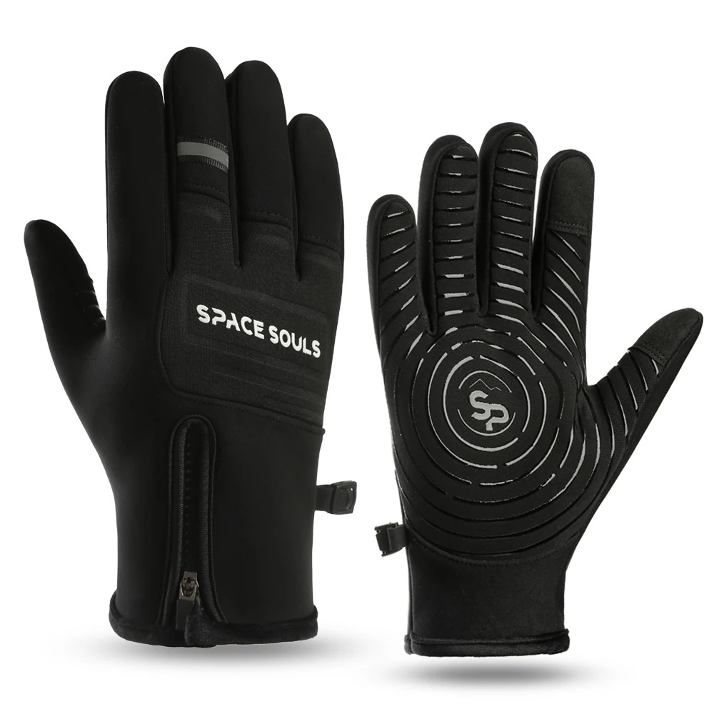 Guantes tácticos de invierno con pantalla táctil antiviento - imagen 2