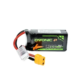 OVONIC Batería LiPo RC para FPV, cuadricópteros y drones