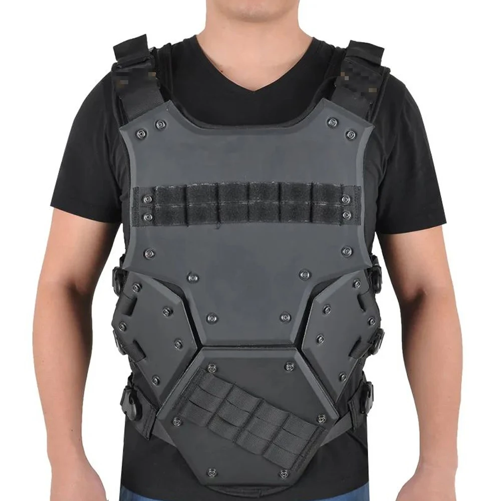 Chaleco táctico JPC portaplaca MOLLE de rigidez para airsoft - imagen 2