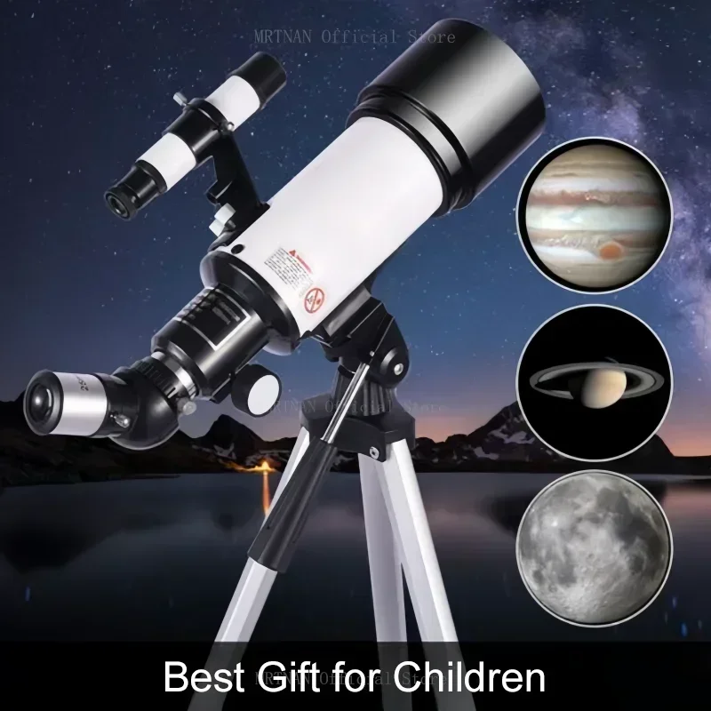 Telescopio astronómico con prisma BAK4 para observar la Luna y aves - imagen 2