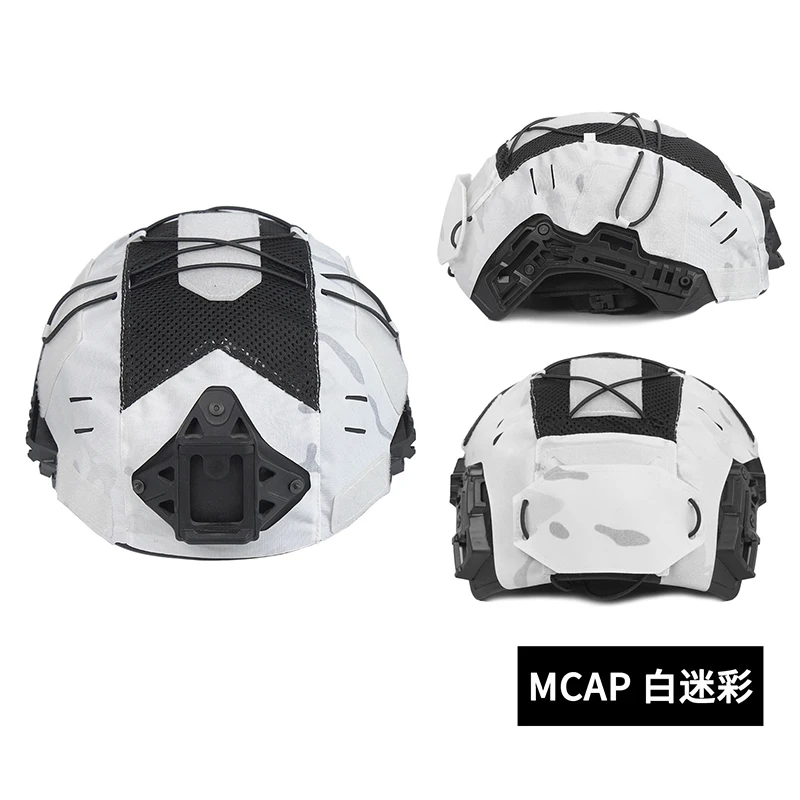 Cubierta táctica casco WENDY 3,0 MCAP malla trasera NVG - imagen 5
