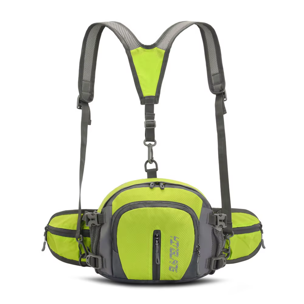 Riñonera táctica multiusos para senderismo, ciclismo y montaña