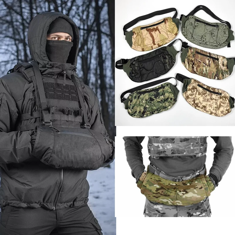 Bolsa calentamanos táctico invernal resistente al frío - imagen 2
