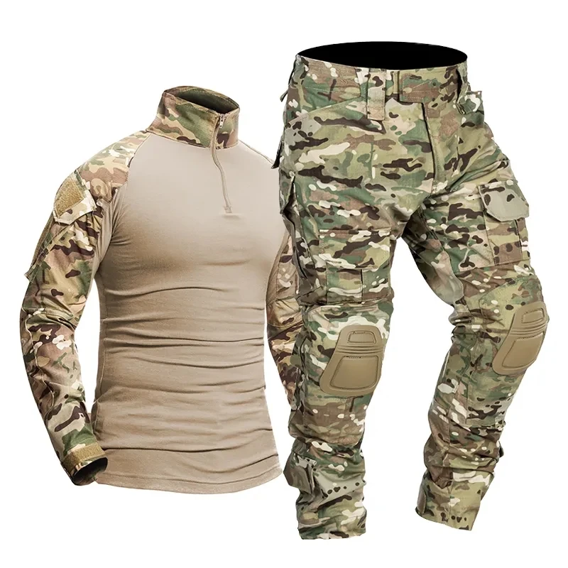 Uniforme táctico Multicam hombre para airsoft, caza y senderismo