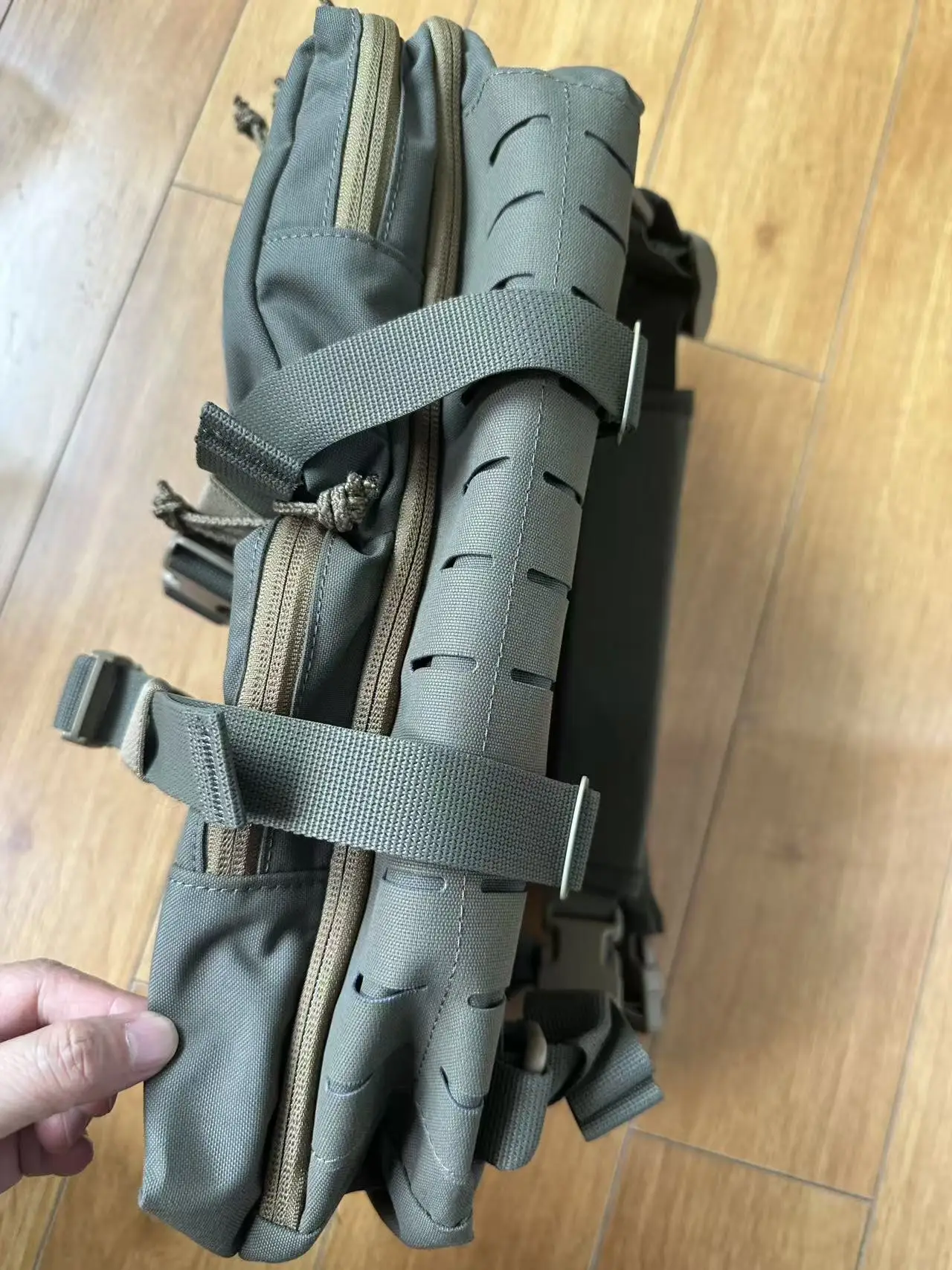 Chaleco táctico modular desmontable MOLLE con accesorios aire libre - imagen 5