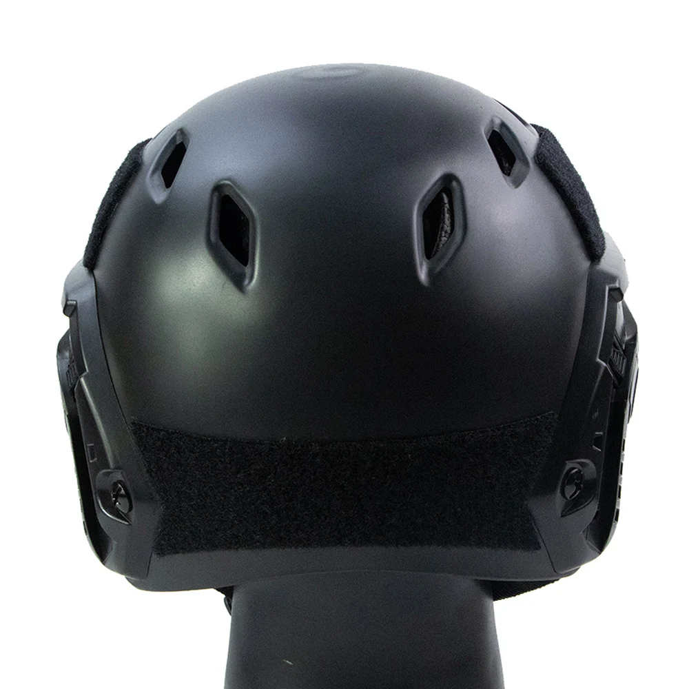 Casco táctico ABS Airsoft con visera protectora y barbuquejo - imagen 5
