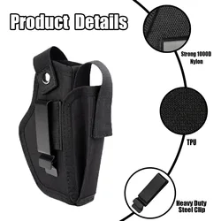 Funda táctica pistola IWB OWB para mano derecha e izquierda