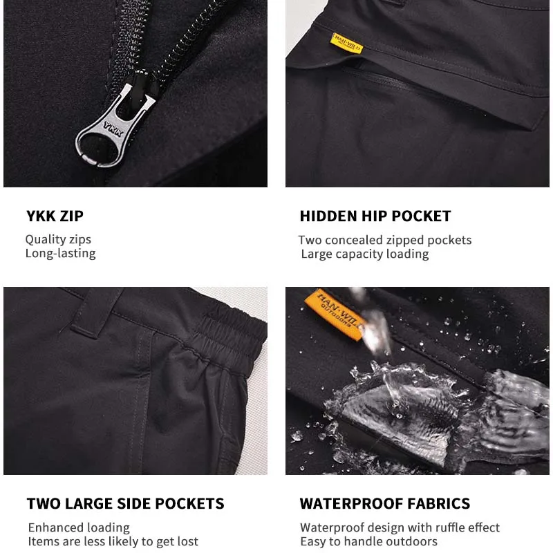 Pantalón táctico ripstop hombre – Airsoft, campo y exterior - imagen 4