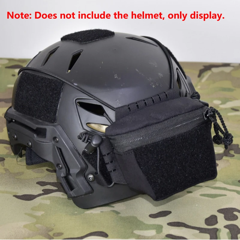 Bolsa táctica para batería de casco NVG estilo SC, contrapeso - imagen 3