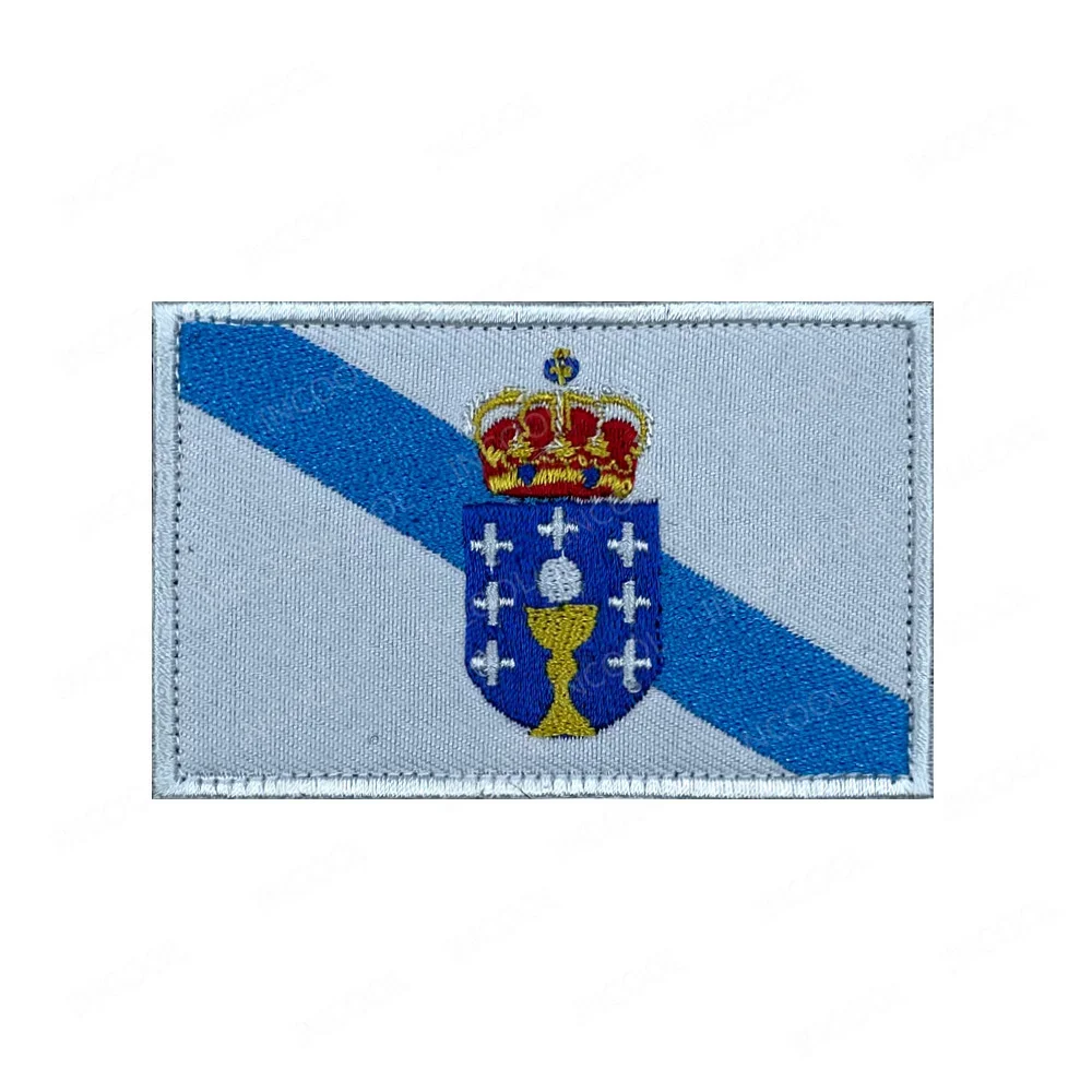 Parche bordado banderas regiones españolas - Brazalete para ropa - imagen 2