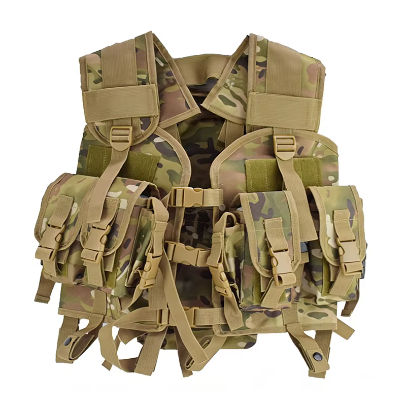 Chaleco táctico Seal con hidratación – Camuflaje para Airsoft - imagen 2