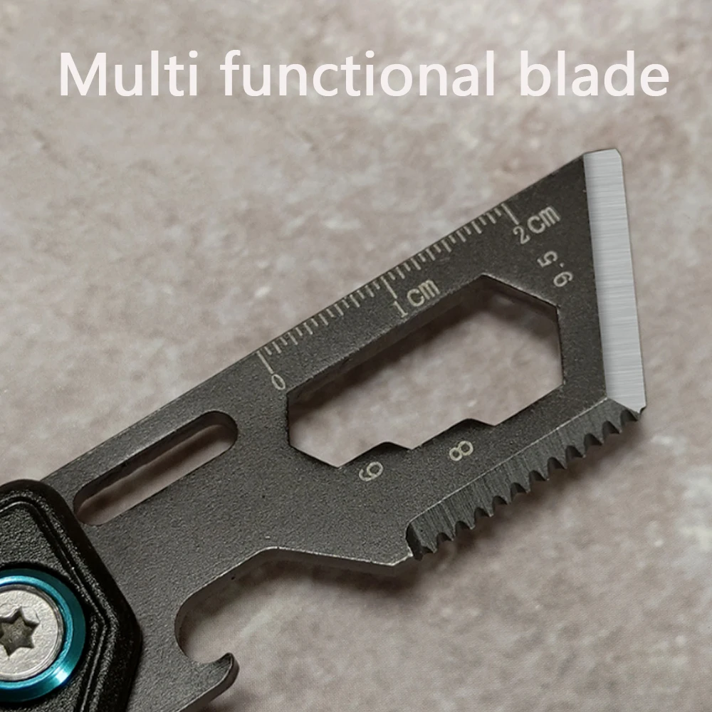 Cuchillo multiusos portátil para camping, pesca y reparación - imagen 2