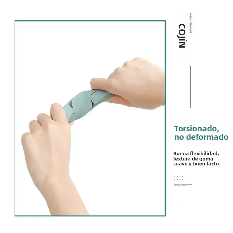 Esterilla de silicona plegable térmica para cocina y camping - imagen 3