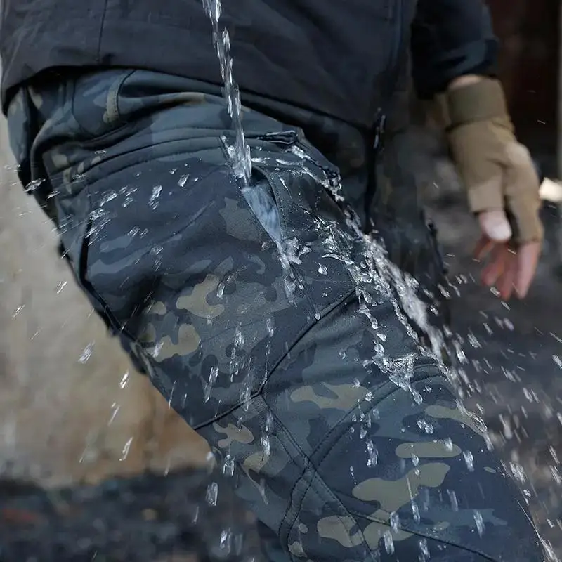 SharkSkin chaqueta impermeable táctica con capucha para invierno - imagen 5