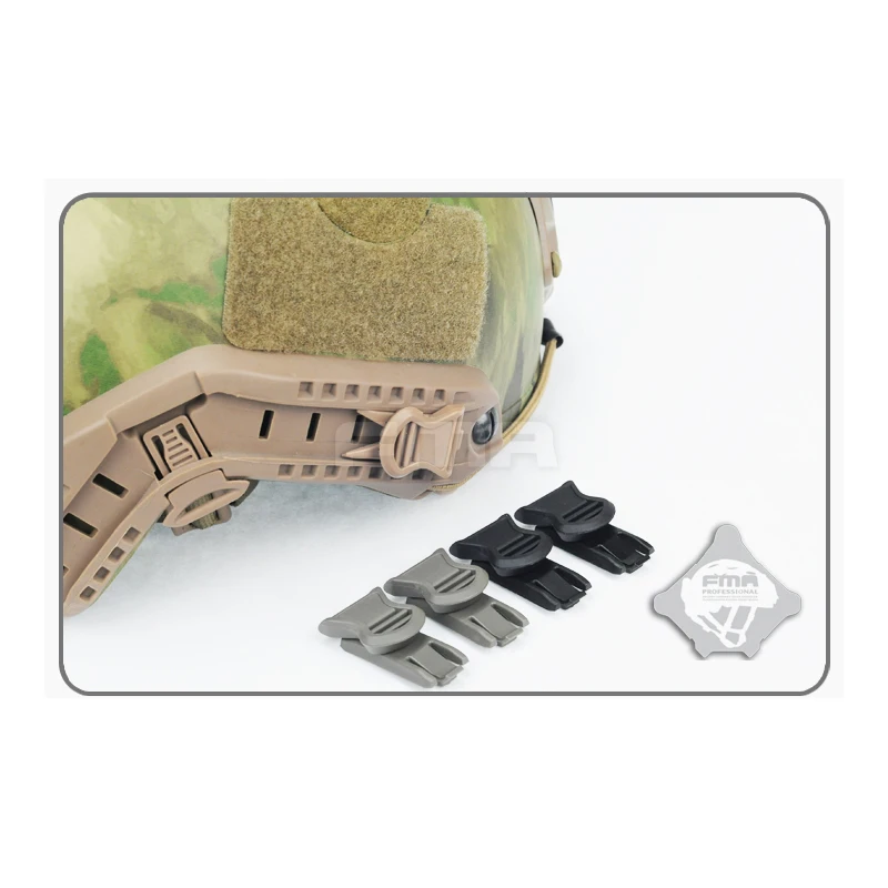 FMA casco táctico para exteriores con accesorios giratorios 36/19/15 mm