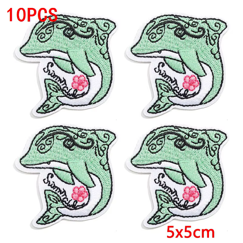 Parches bordados kawaii en pack